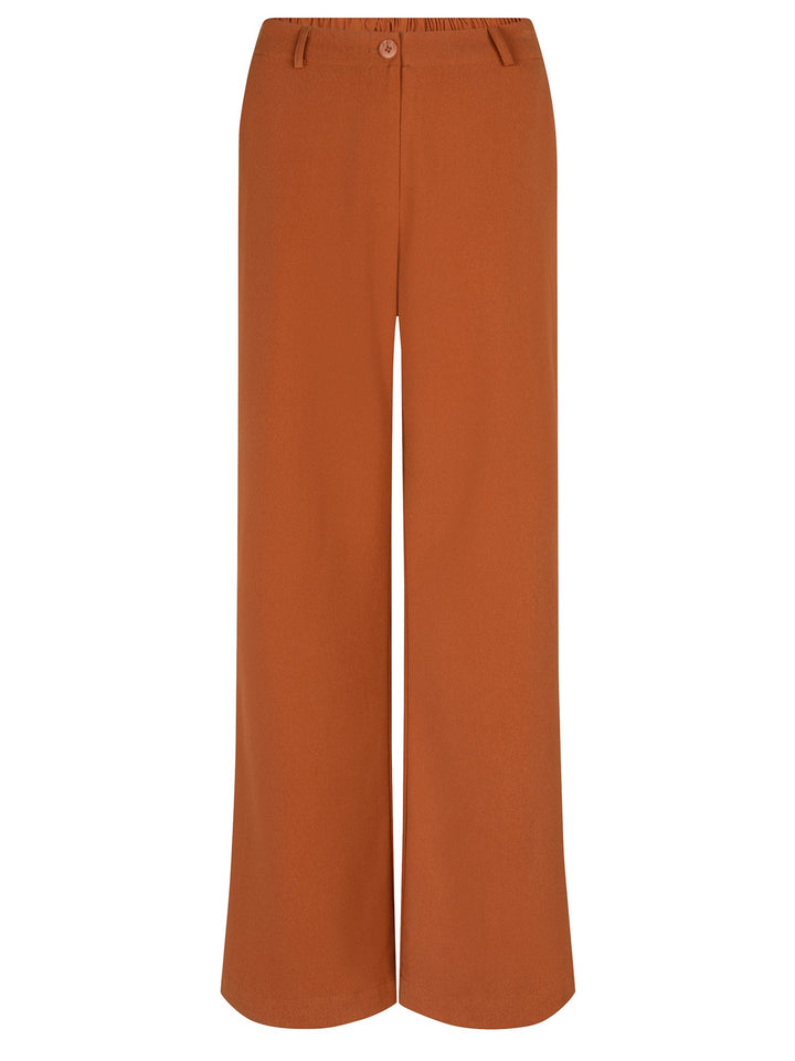 Ydence - Broek Solange Camel - Luxedy