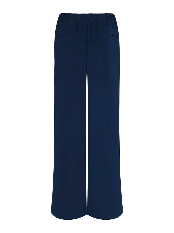 Ydence - Broek Solange Navy Blue - Luxedy