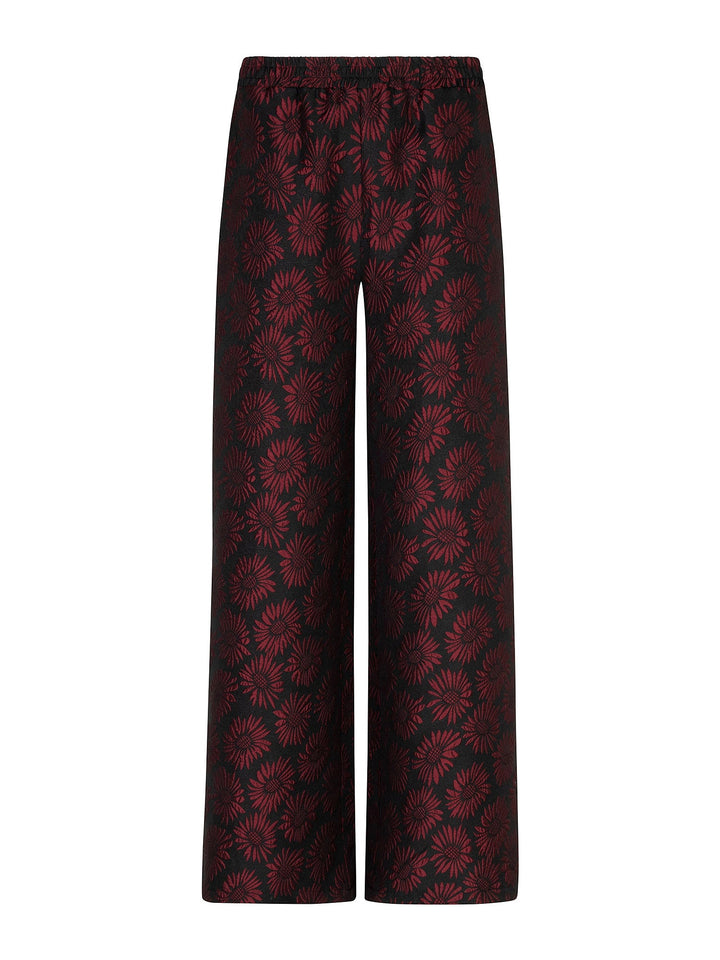 Ydence - Broek Tiff Red Flower - Luxedy