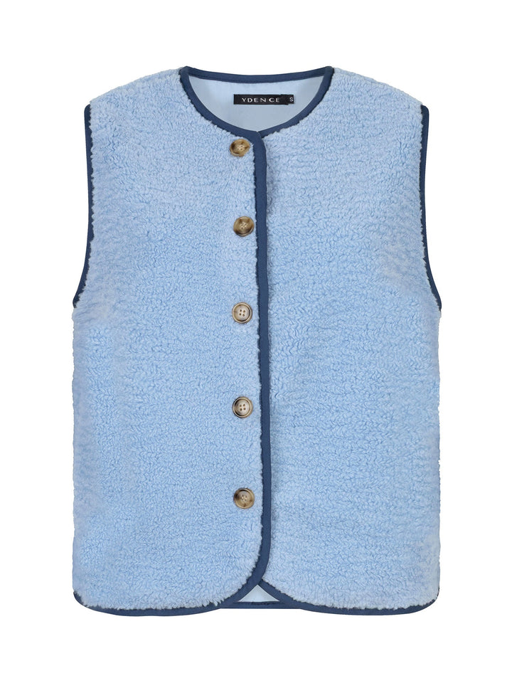 Ydence - Gilet Puck Light Blue - Luxedy
