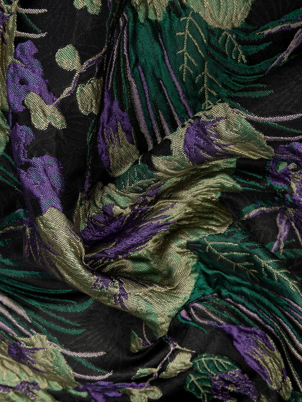 Ydence - Jurk Charlot Apple Green & Purple - Luxedy