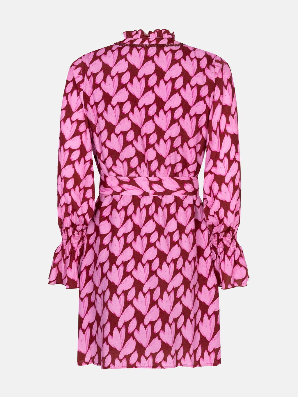 Ydence - Jurk Didi Pink Flower - Luxedy