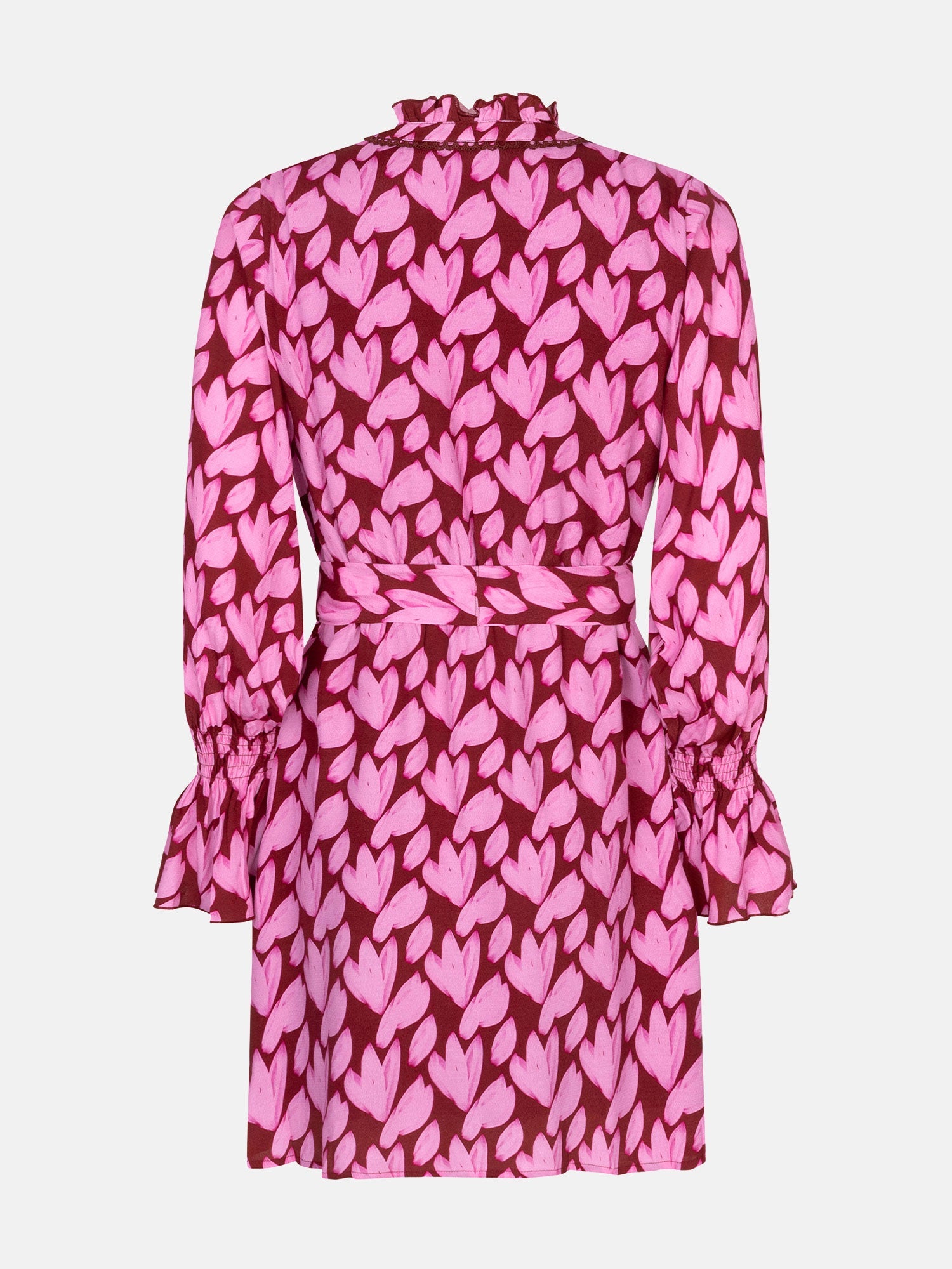 Ydence - Jurk Didi Pink Flower - Luxedy