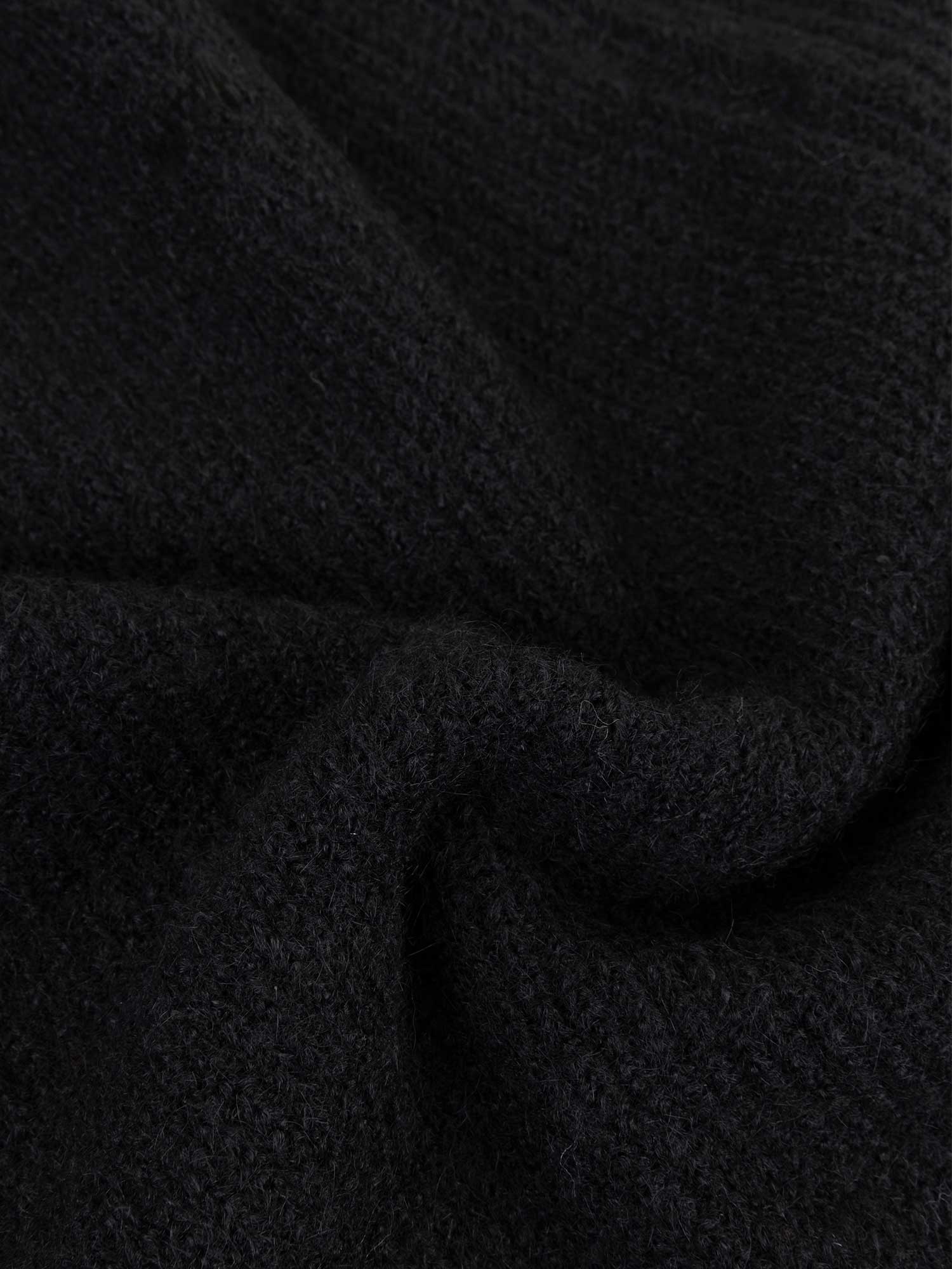 Ydence - Jurk Knitted Suzan Black - Luxedy