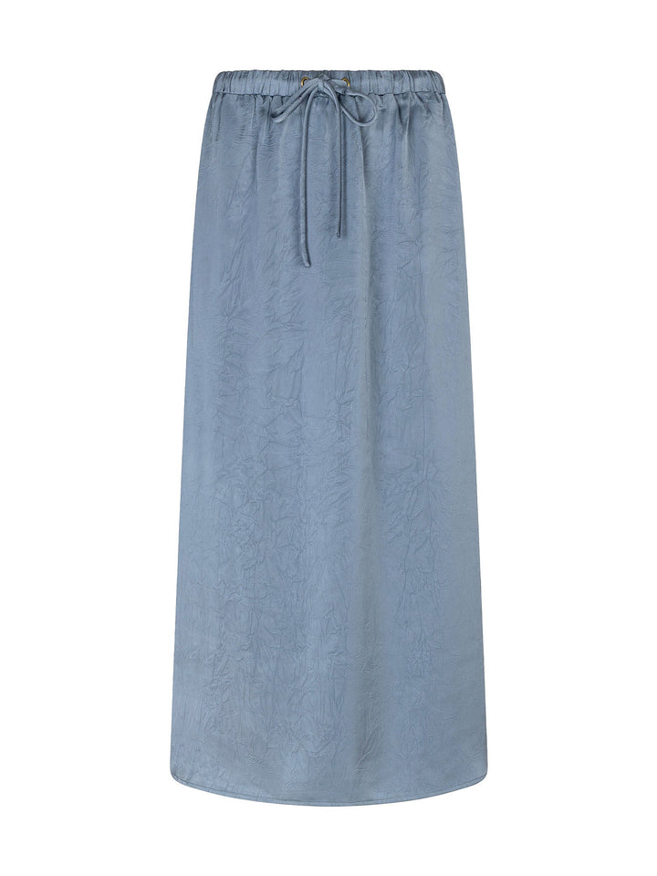 Ydence - Rok Atel Satin Blue Grey - Luxedy