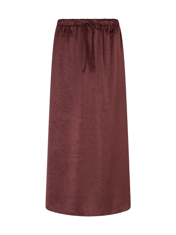 Ydence - Rok Atel Satin Brown - Luxedy