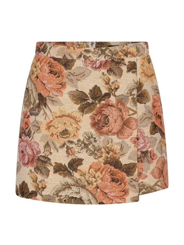 Ydence - Skort (Broek/Rok) Violette Rose Print - Luxedy