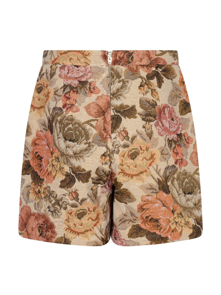 Ydence - Skort (Broek/Rok) Violette Rose Print - Luxedy
