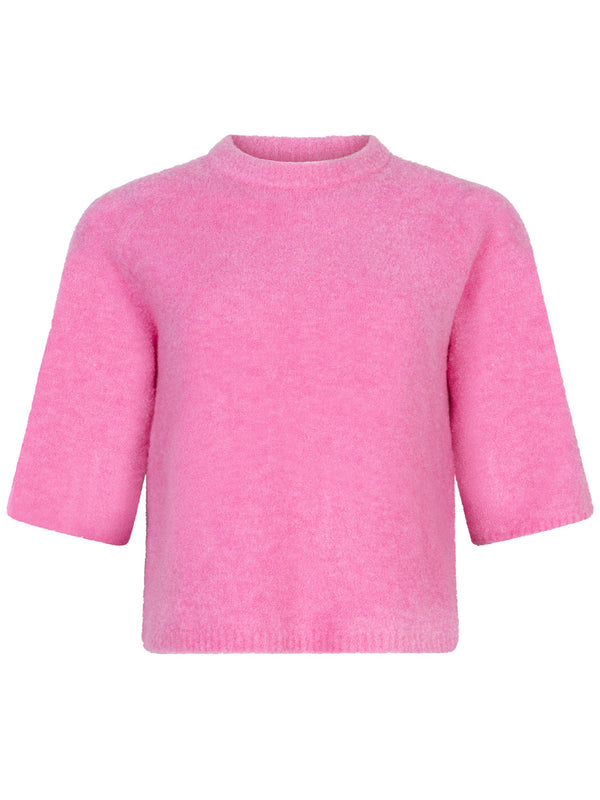 Ydence - Sweater Bunny Knitted Pink - Luxedy