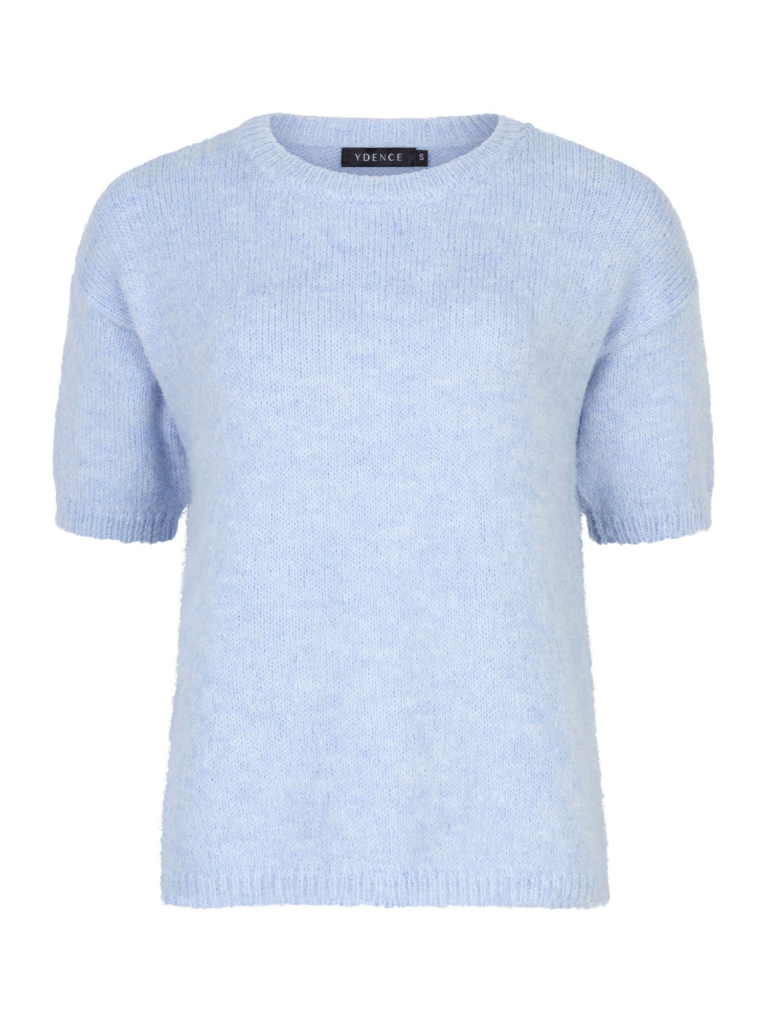 Ydence - Sweater Eddie Knitted Light Blue - Luxedy