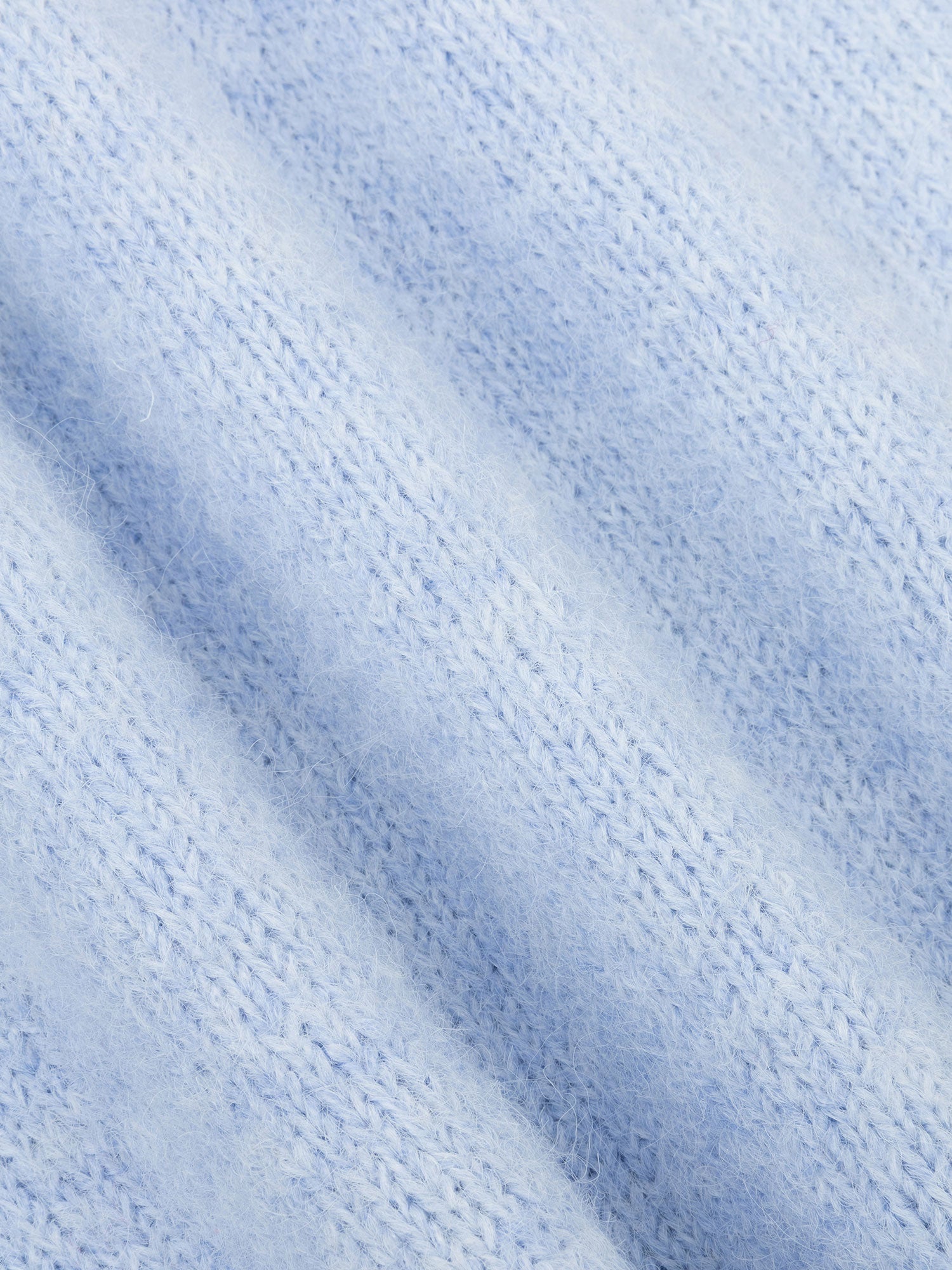 Ydence - Sweater Eddie Knitted Light Blue - Luxedy