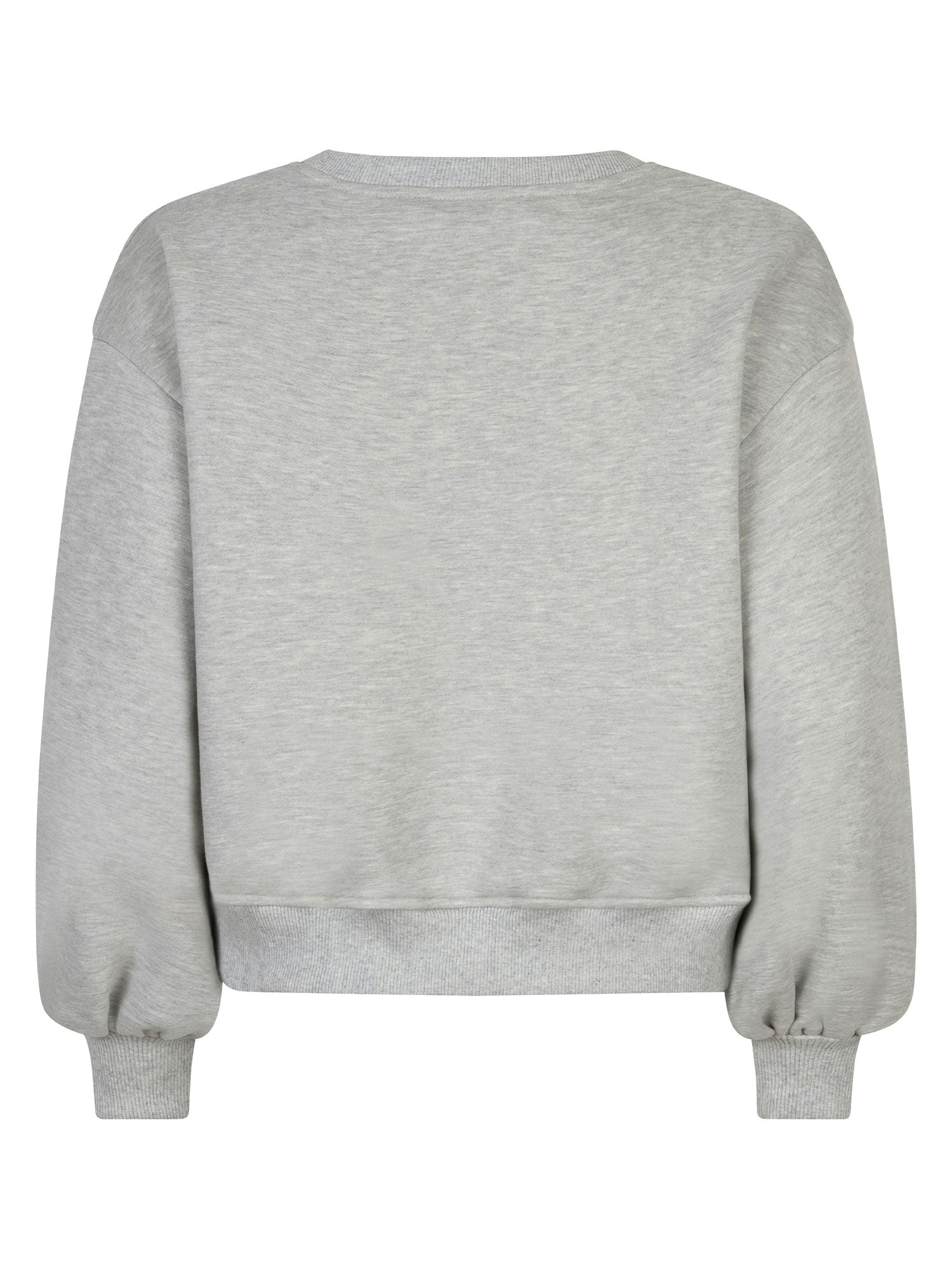 Ydence - Sweater Kyomi Grey Melange - Luxedy