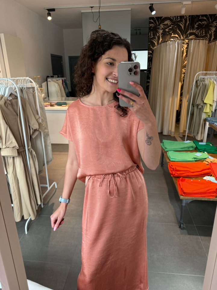 Ydence - Top Kiek Salmon Pink - Luxedy
