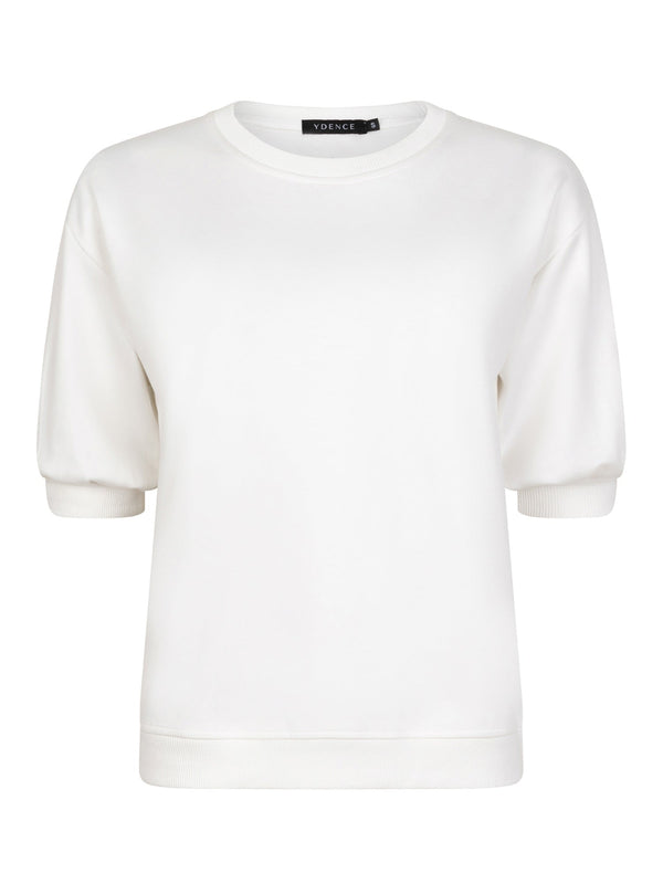 Ydence - Trui Sweater Flora Offwhite - Luxedy