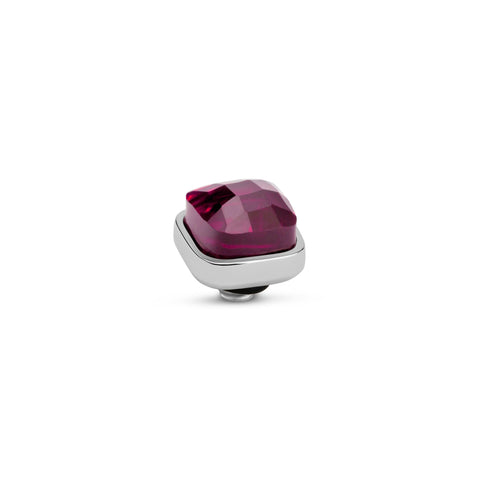 Melano - Steen Twisted Box Fuchsia (goud - zilver)