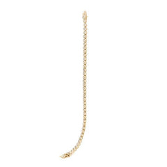 LineArgent - Armband Classic Tennis Bracelet (Gold - Silver - Rosegold) - Luxedy - 1