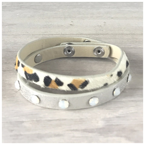 Miracles by Annelien Coorevits "Temptation collection" - Armband Beth Leopard - Luxedy - 1