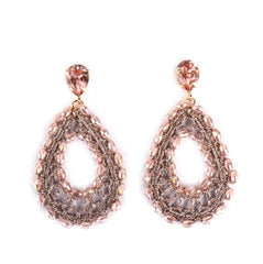 Like Jewellery - Oorbellen Eternal Pastel Pink - Luxedy