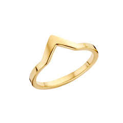 Melano - Ring Friends Pointed Goud - Luxedy