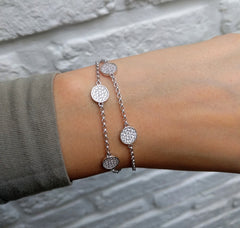 LineArgent - Armband Double Dots - Luxedy - 2
