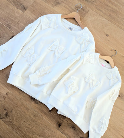 Loved by Miracles KIDS - Sweater Shadow Snow White - Luxedy