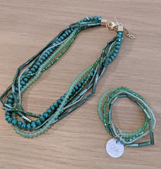 Like Jewellery - Armband Zavannah Green