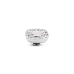 Melano - Steen Twisted Cushion Crystal (goud - zilver)