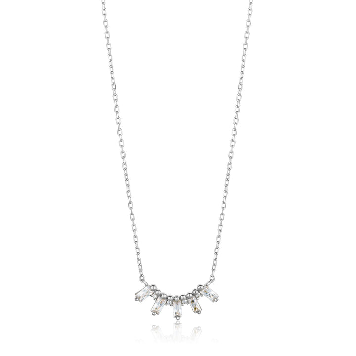 Ania Haie - Ketting Glow Solid Bar Silver - Luxedy