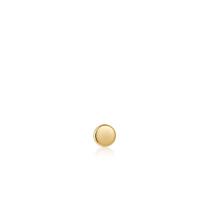 Ania Haie - Oorbel piercing (per stuk) Gold Disc Barbell - Luxedy