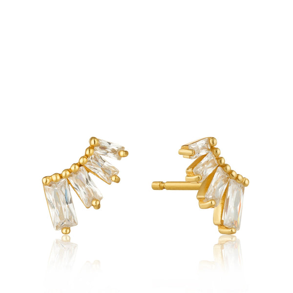 Ania Haie - Oorbellen Glow Bar Stud Gold - Luxedy