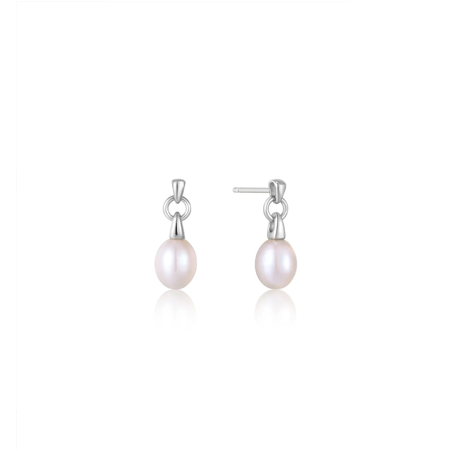 Ania Haie - Oorbellen Pearl Drop Silver - Luxedy