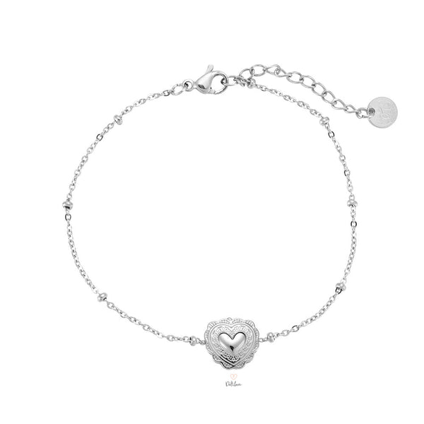 Dotti Love - Armband Silver Heart - Luxedy