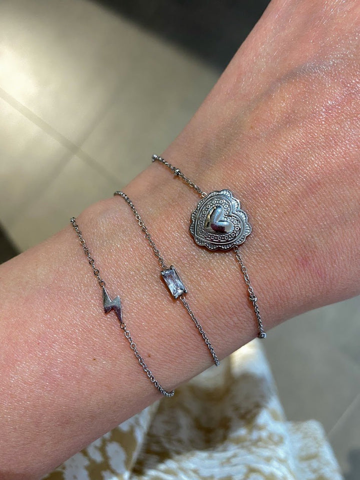 Dotti Love - Armband Silver Heart - Luxedy