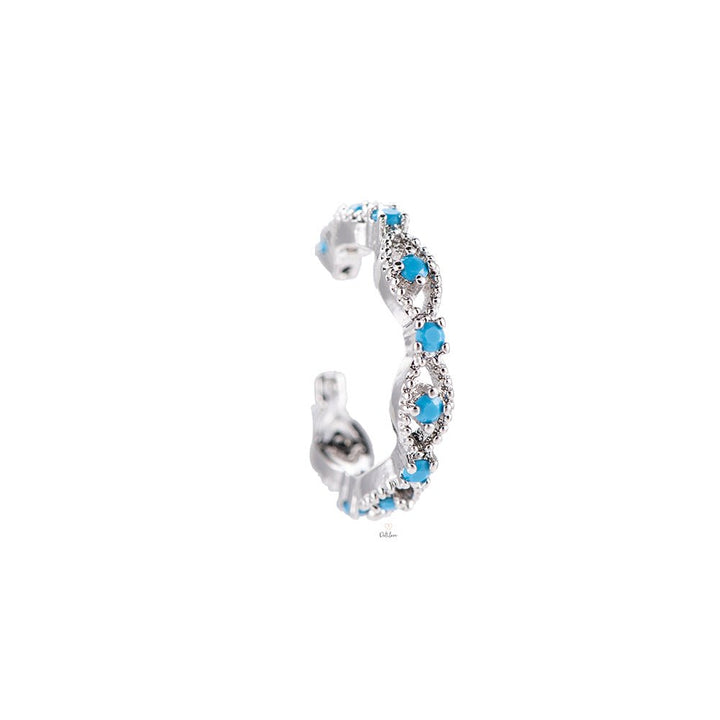 Dotti Love - Oorbellen Earcuff Silver Abela - Luxedy