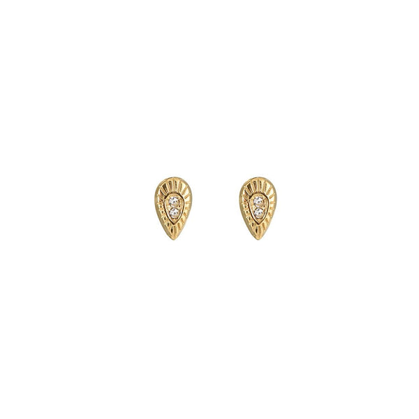 Dotti Love - Oorbellen Mini Gold Pear Shaped - Luxedy