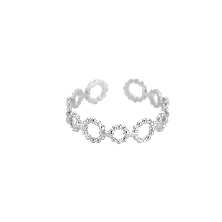 Dotti Love - Ring Silver Cute Small Circles - Luxedy