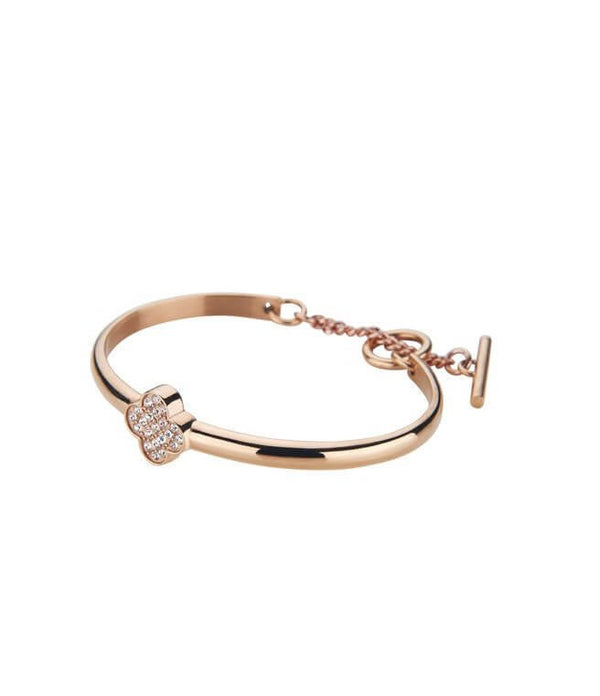 Dyrberg/Kern Armband Abra RoseGold Crystal - Luxedy