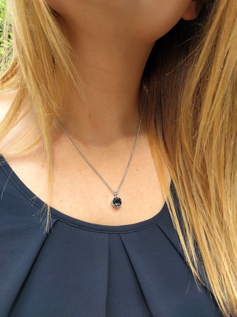 Dyrberg/Kern - Ketting Ette Silver Blue - Luxedy