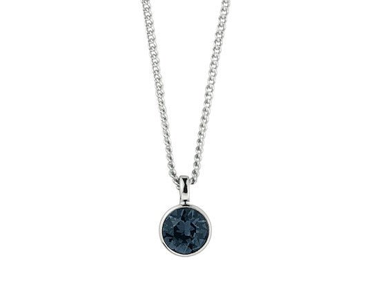 Dyrberg/Kern - Ketting Ette Silver Blue - Luxedy