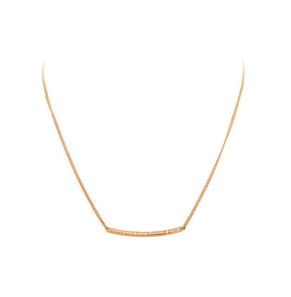 Dyrberg/Kern Ketting Yra Rose Gold - Luxedy