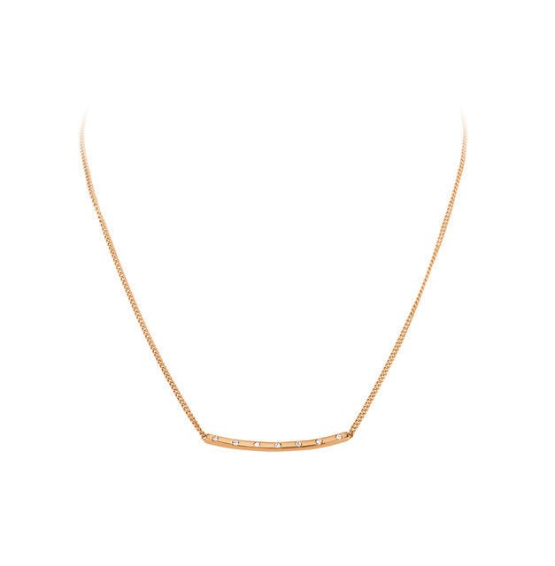 Dyrberg/Kern Ketting Yra Rose Gold - Luxedy