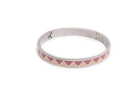 Silis - TheBangle Emaille Silver - Luxedy