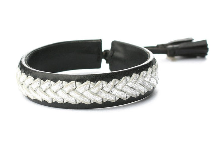 Exoal Armband Black Silver - Luxedy