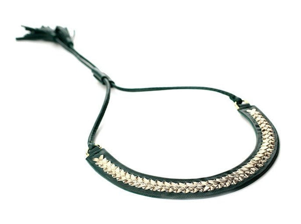 Exoal Ketting Green Gold - Luxedy