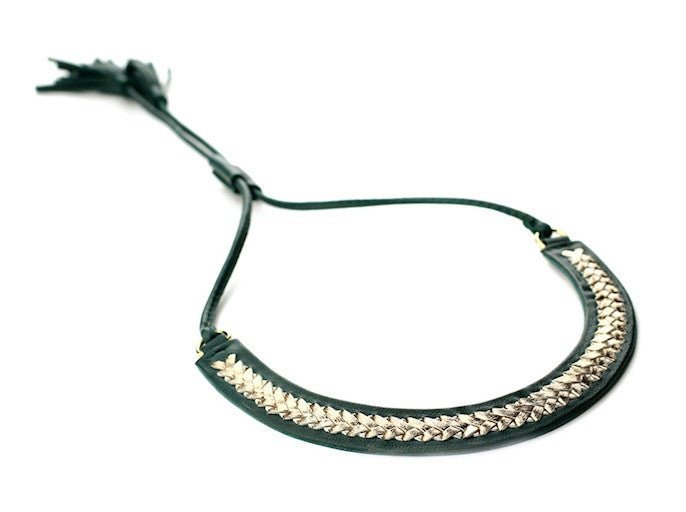 Exoal Ketting Green Gold - Luxedy