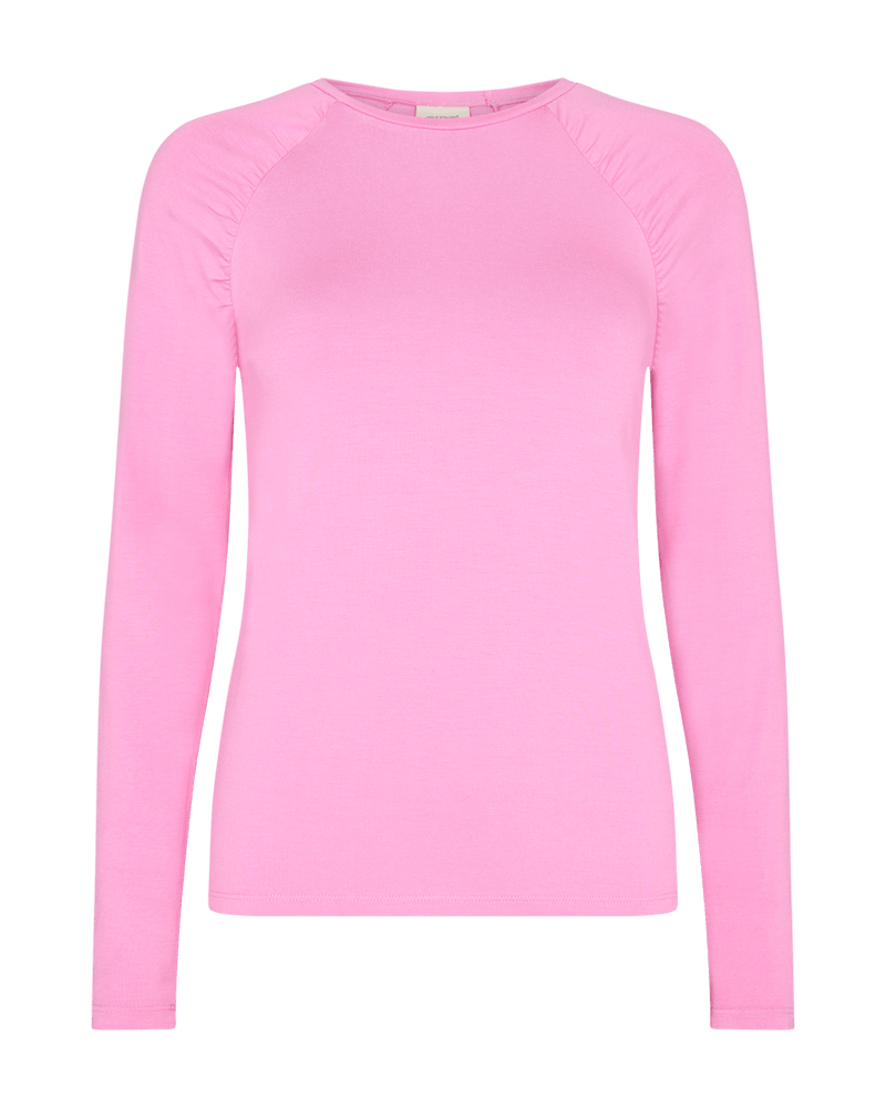 Freequent - Shirt Milla Fuchsia Pink - Luxedy