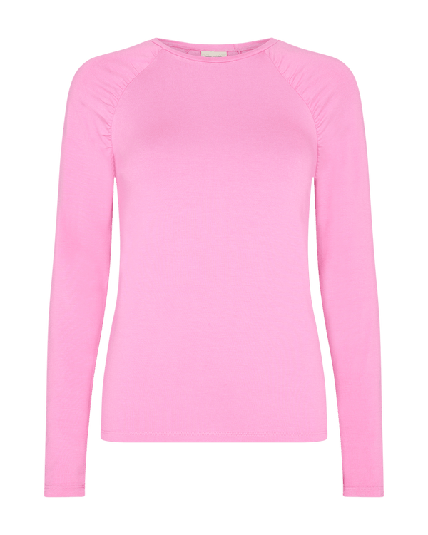 Freequent - Shirt Milla Fuchsia Pink - Luxedy