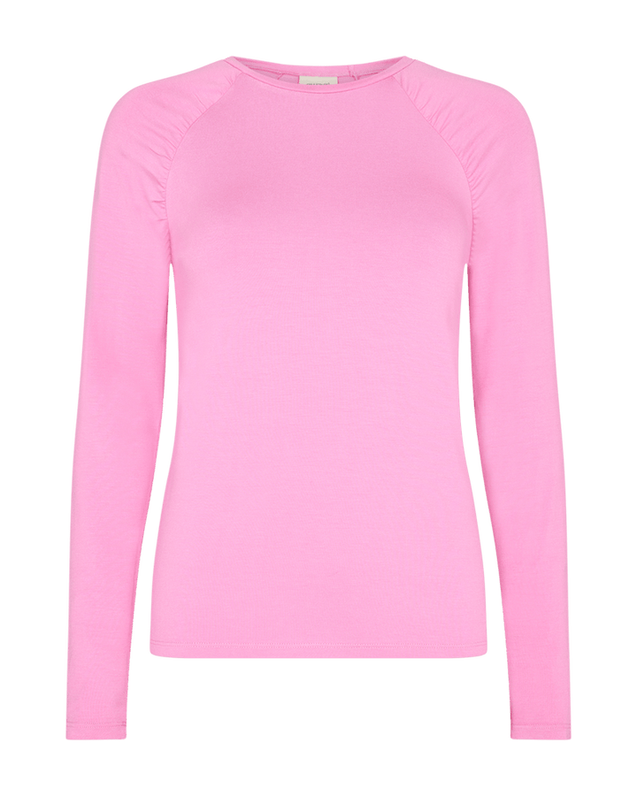 Freequent - Shirt Milla Fuchsia Pink - Luxedy