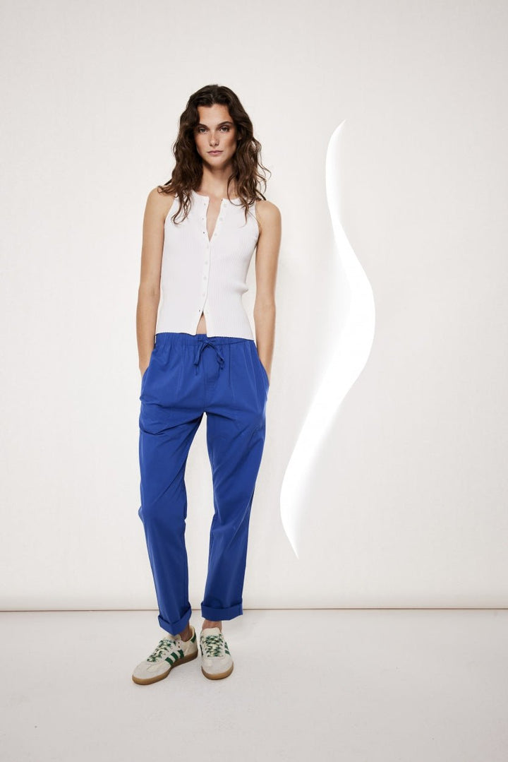 JcSophie - Broek Tokyo Azure Blue - Luxedy