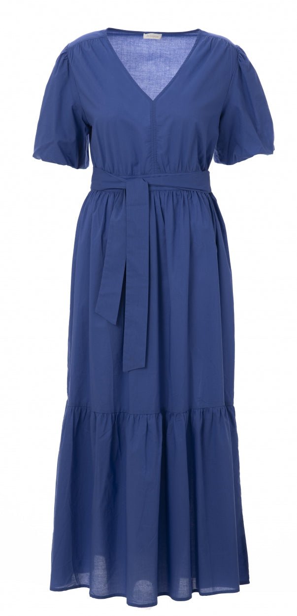 JcSophie - Jurk Salma Saphire Blue - Luxedy